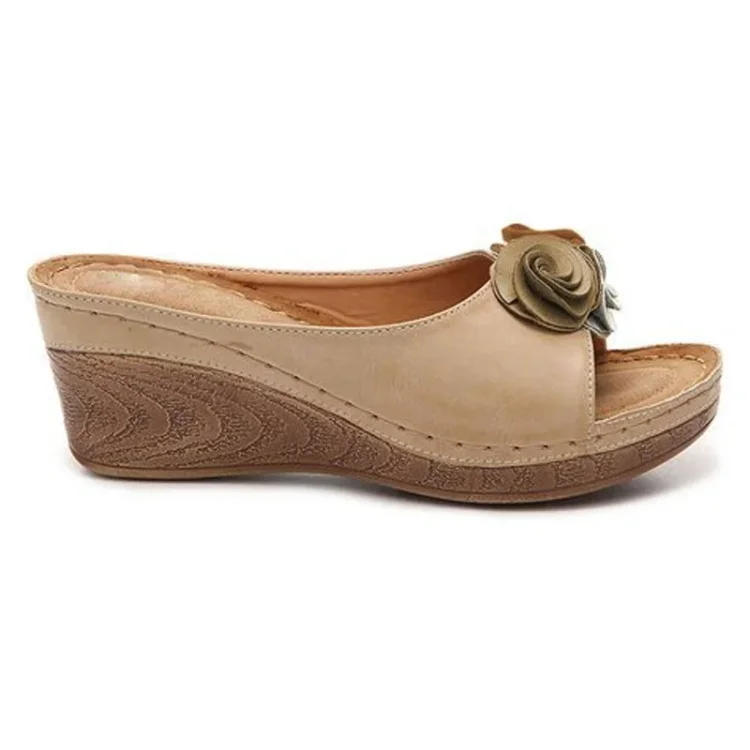 Elegant Comfort | Women's Sandals with Orthopedic Cushioning | Stylish Footwear for All-Day Support