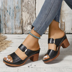 Elegant Comfort | Women's Sandals with Orthopedic Support | Cushioned Design for All-Day Wear