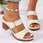 Elegant Comfort | Women's Sandals with Orthopedic Support | Cushioned Design for All-Day Wear