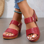 Elegant Comfort | Women's Sandals with Orthopedic Support | Cushioned Design for All-Day Wear