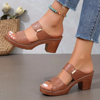 Elegant Comfort | Women's Sandals with Orthopedic Support | Cushioned Design for All-Day Wear