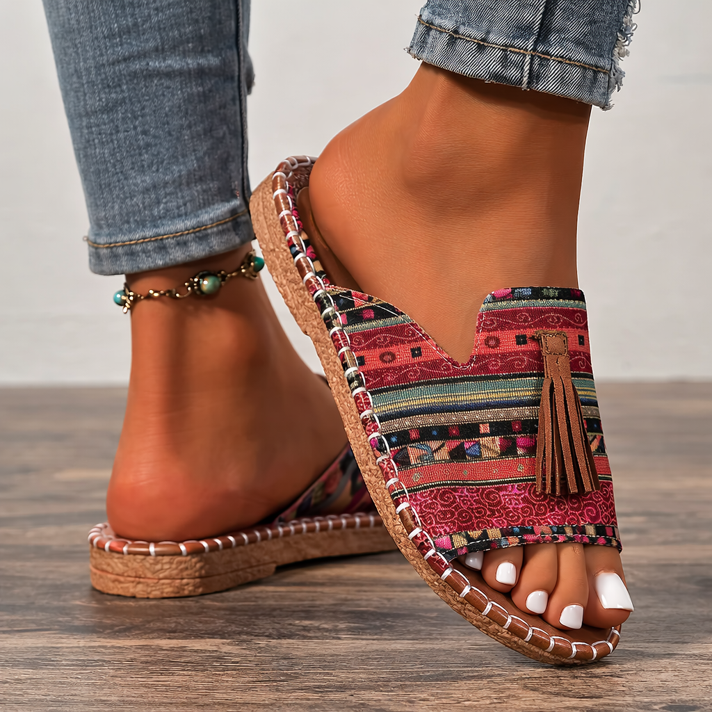 Elegant Comfort | Women's Sandals with Orthopedic Support & Cushioned Footbed for All-Day Wear