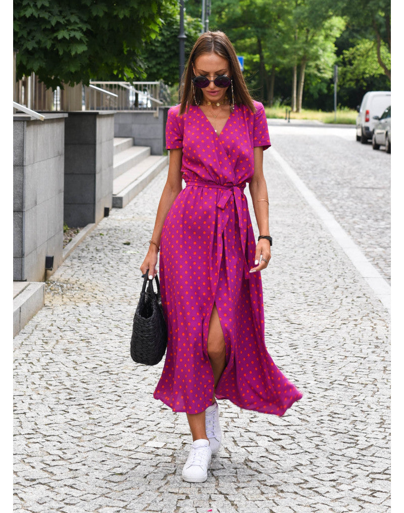 Elegant Floral Dress | Women's Dress with Flattering Fit | Versatile Wedding Guest & Summer Style