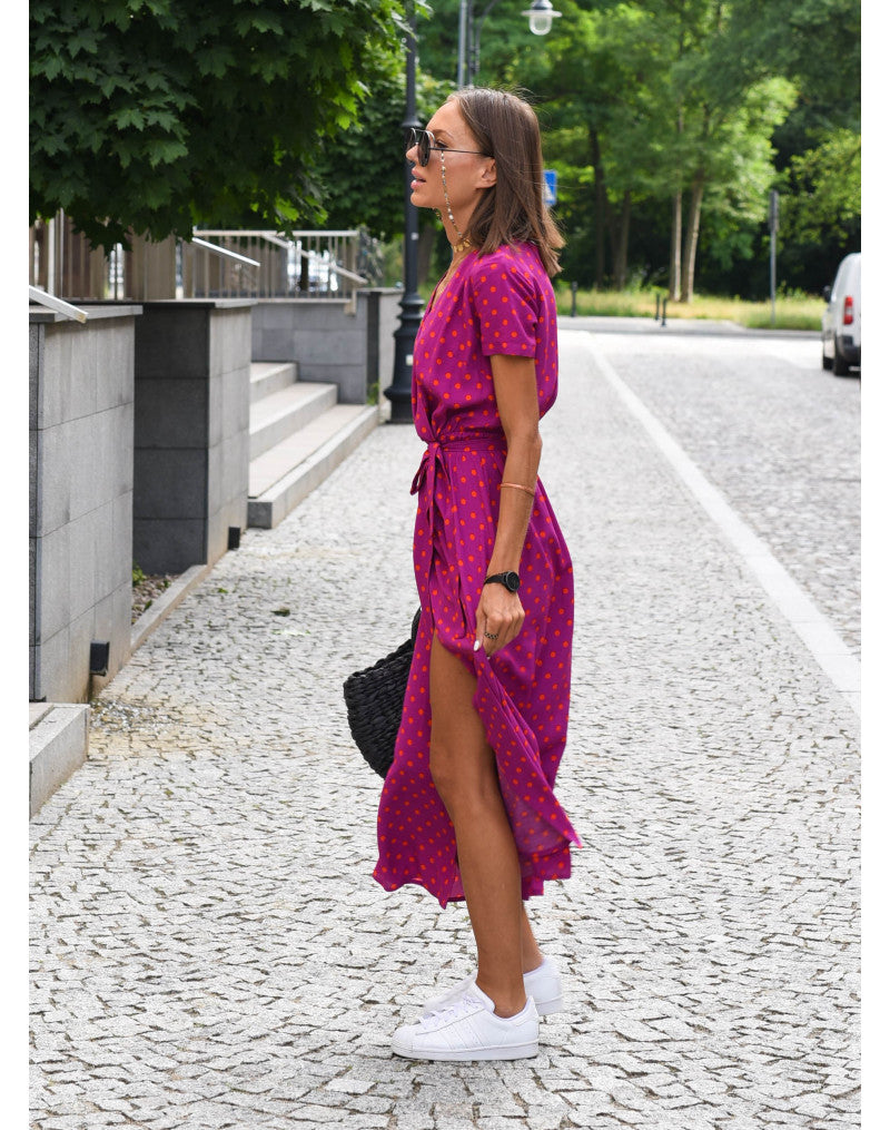 Elegant Floral Dress | Women's Dress with Flattering Fit | Versatile Wedding Guest & Summer Style