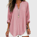 Elegant Flowy Beach Shirt for Women with Breathable Fabric | Long Sleeve Design for Effortless Summer Style 3