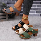 Elegant Footwear | Women's Sandals with Arch Support & Adjustable Straps | Comfortable Design for All-Day Wear