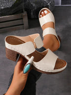 Elegant Footwear | Women's Sandals with Arch Support & Adjustable Straps | Comfortable Design for All-Day Wear