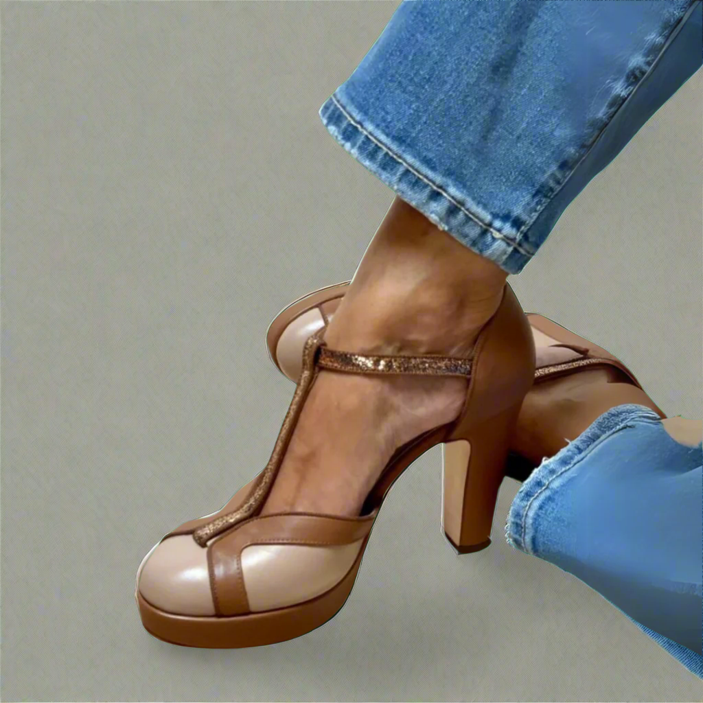 Elegant Heeled Sandals with Orthopedic Comfort | Lightweight Design for All-Day Wear