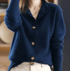 Elegant Knit Cardigan | Women's Cardigan Sweater with Button-Front Closure | Stylish Layering for Cool Weather 5