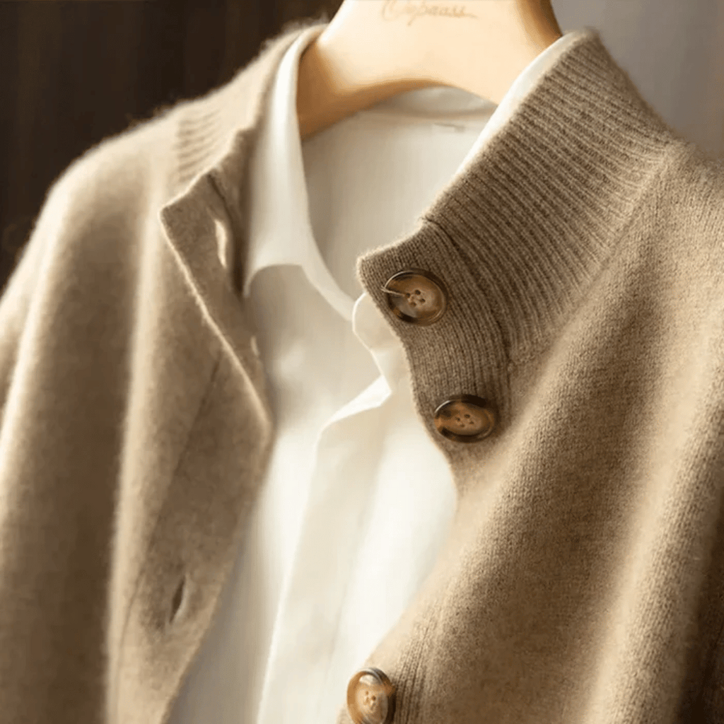 Elegant Knit Cardigan | Women's Cardigan Sweater with Button-Front Closure | Stylish Layering for Cool Weather 7
