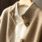 Elegant Knit Cardigan | Women's Cardigan Sweater with Button-Front Closure | Stylish Layering for Cool Weather 7