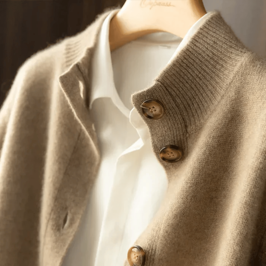 Elegant Knit Cardigan | Women's Cardigan Sweater with Button-Front Closure | Stylish Layering for Cool Weather 7