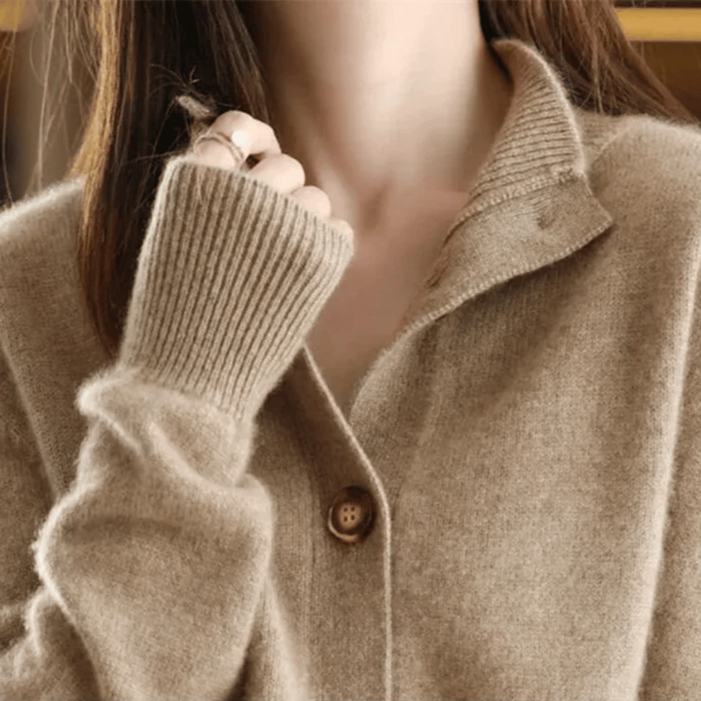Elegant Knit Cardigan | Women's Cardigan Sweater with Button-Front Closure | Stylish Layering for Cool Weather 8
