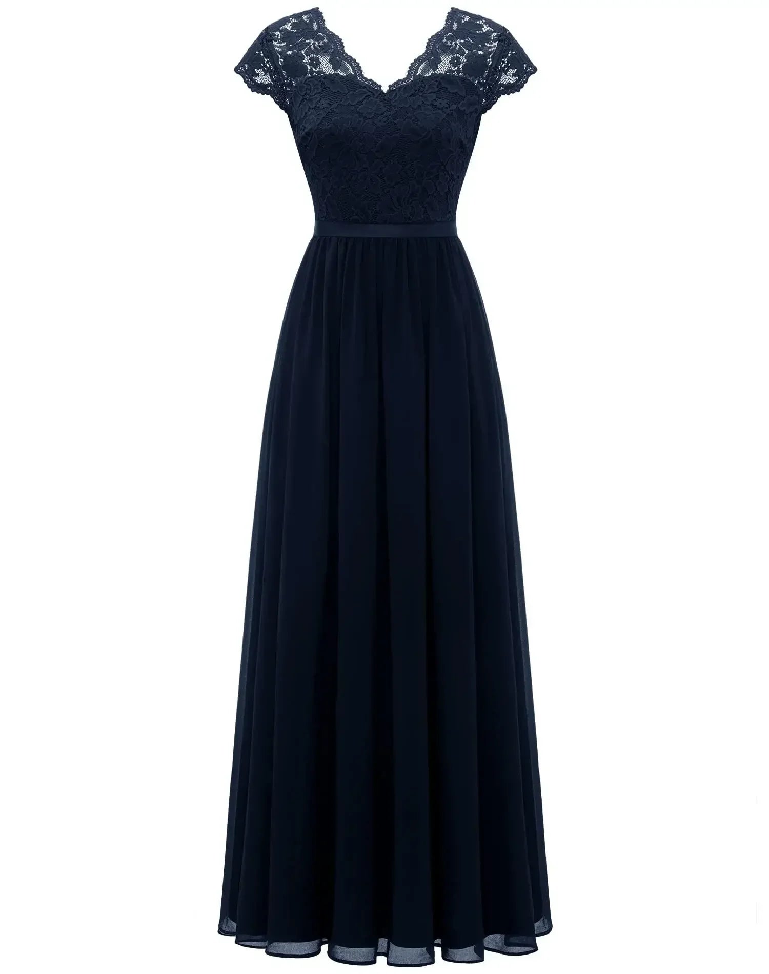 Elegant Lace Maxi Dress for Women with Flattering Bodice | Perfect for Formal Occasions