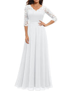 Elegant Lace Maxi Dress for Women with Flattering Bodice | Perfect for Formal Occasions