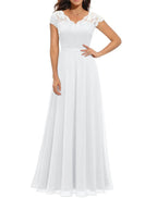 Elegant Lace Maxi Dress for Women with Flattering Bodice | Perfect for Formal Occasions