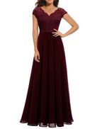 Elegant Lace Maxi Dress for Women with Flattering Bodice | Perfect for Formal Occasions