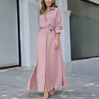 Elegant Maxi Dress | Flattering V-Neckline & Lightweight Fabric | Versatile Summer Style for Women