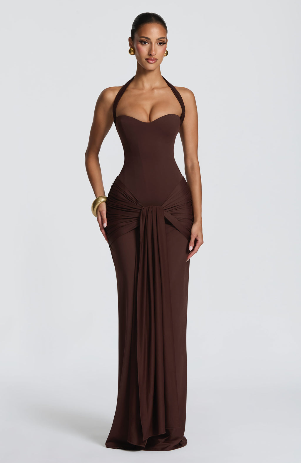 Elegant Maxi Dresses for Women with Strapless Sweetheart Design | Flattering Fit for Special Occasions