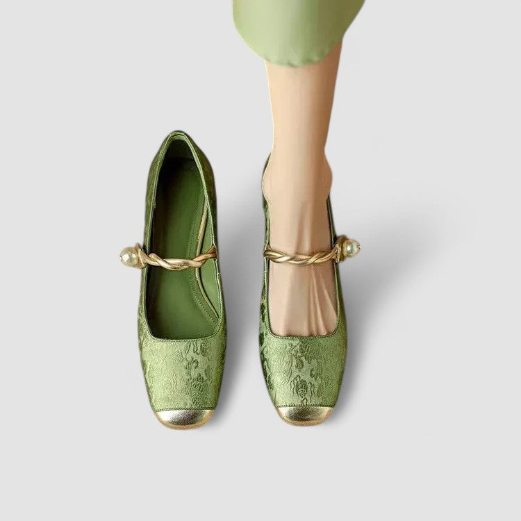 Elegant Orthopedic Women's Shoes | Mary Jane Style with Low Block Heel | All-Day Comfort and Timeless Design 2