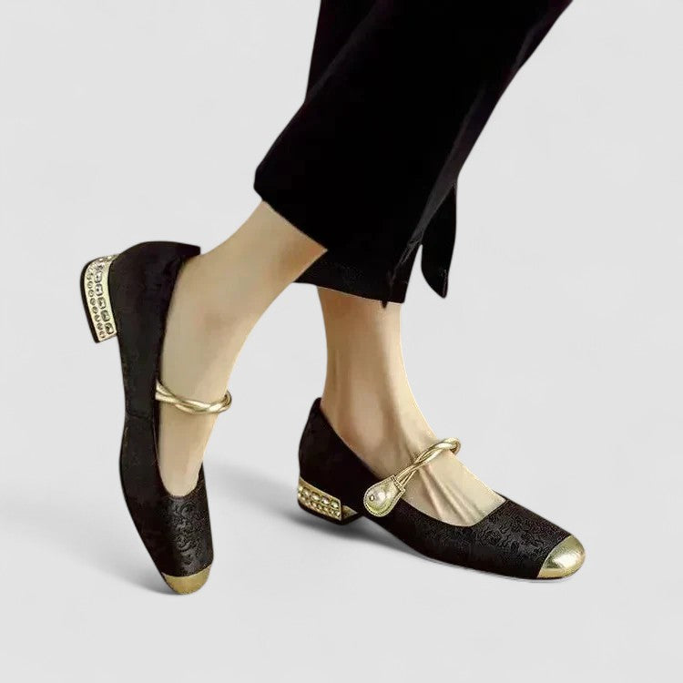 Elegant Orthopedic Women's Shoes | Mary Jane Style with Low Block Heel | All-Day Comfort and Timeless Design 5