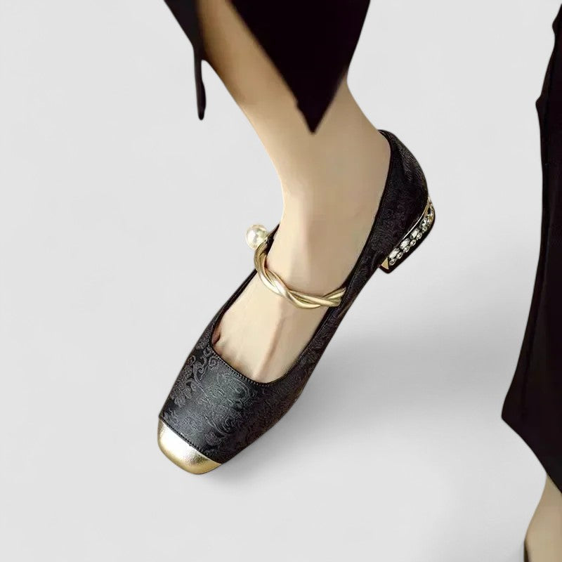 Elegant Orthopedic Women's Shoes | Mary Jane Style with Low Block Heel | All-Day Comfort and Timeless Design 6