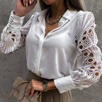 Elegant Puff Sleeve Top | Women's Blouse with Unique Design for Stylish Comfort 0