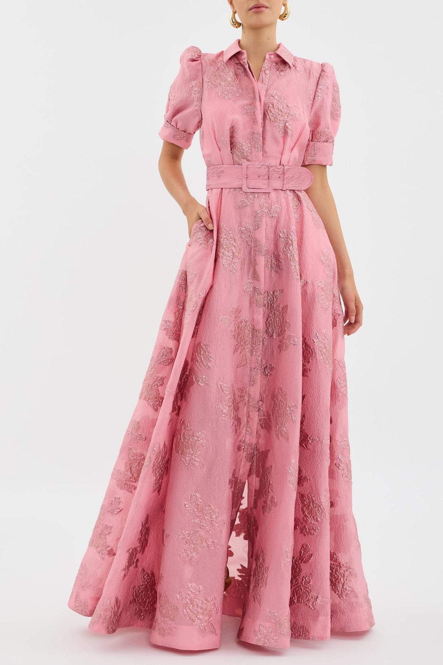 Elegant Retro Dress | Women's High-Waist Cocktail Dress with Chic Lapel Neckline | Timeless Style for Special Occasions