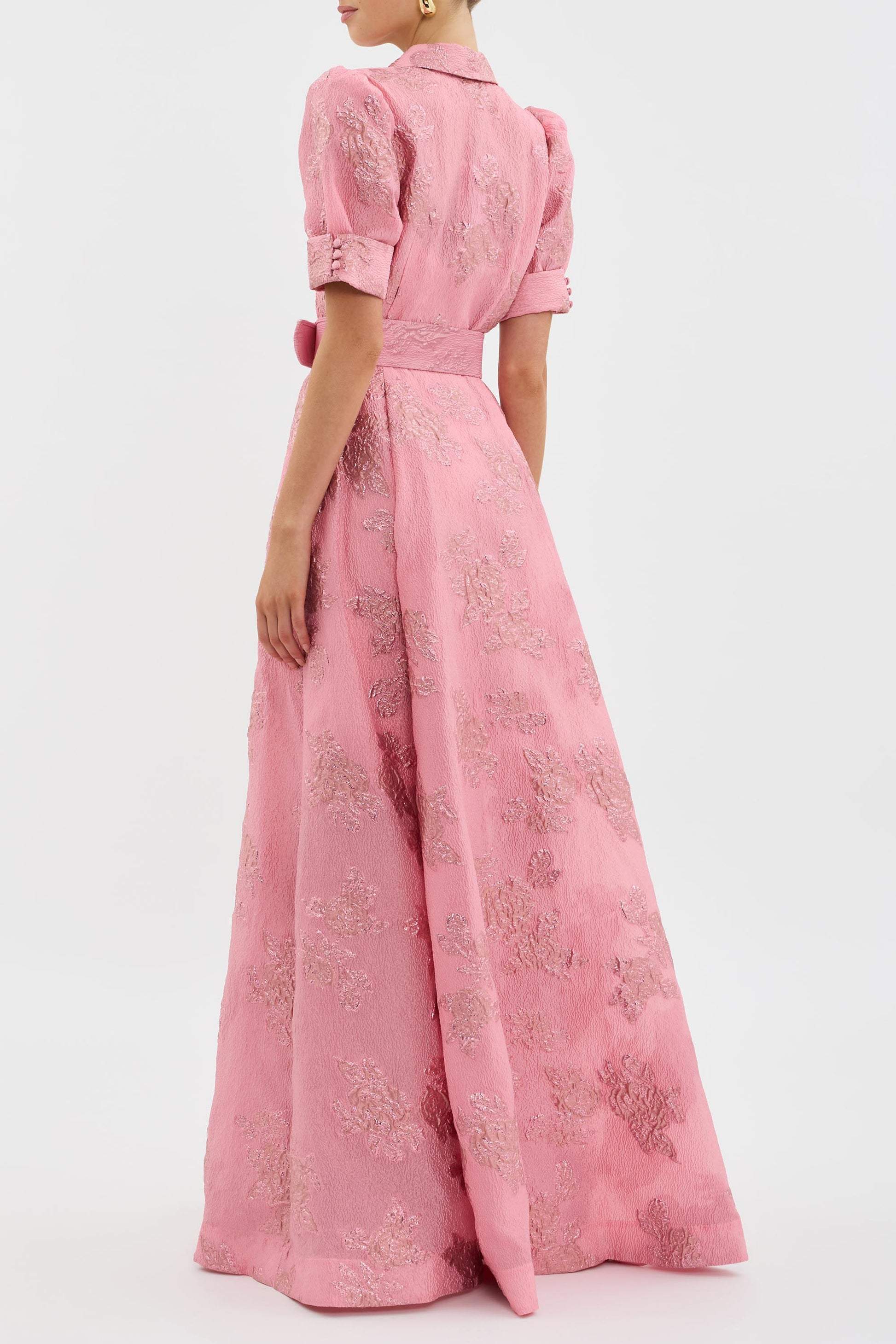 Elegant Retro Dress | Women's High-Waist Cocktail Dress with Chic Lapel Neckline | Timeless Style for Special Occasions