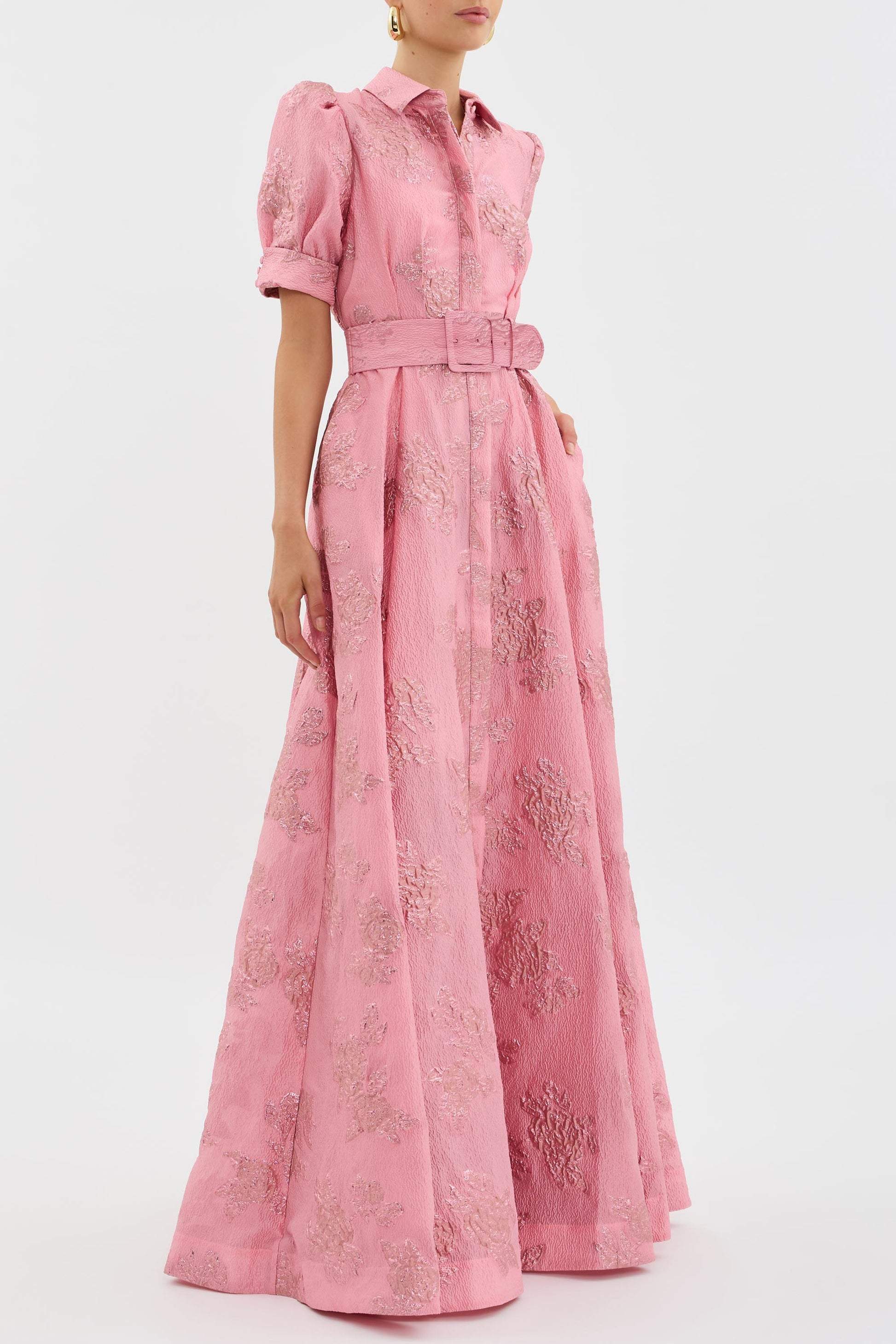 Elegant Retro Dress | Women's High-Waist Cocktail Dress with Chic Lapel Neckline | Timeless Style for Special Occasions