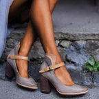 Elegant Strappy Heels Sandals with Adjustable Straps | All-Day Comfort for Fashionable Wear