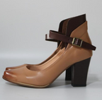 Elegant Strappy Heels Sandals with Adjustable Straps | All-Day Comfort for Fashionable Wear