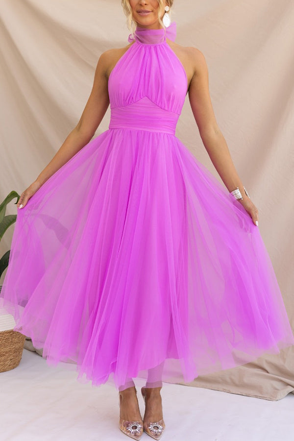 Elegant Tulle | Women's Dress with Flattering Silhouette | Perfect for Special Occasions