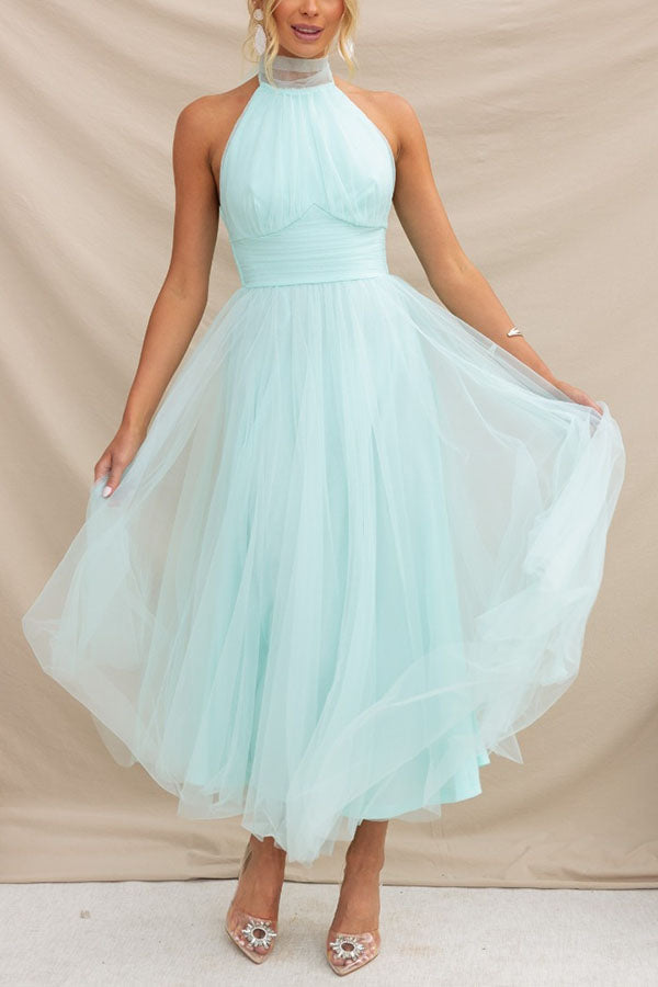 Elegant Tulle | Women's Dress with Flattering Silhouette | Perfect for Special Occasions