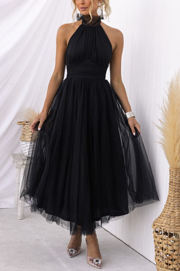 Elegant Tulle | Women's Dress with Flattering Silhouette | Perfect for Special Occasions