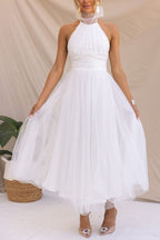 Elegant Tulle | Women's Dress with Flattering Silhouette | Perfect for Special Occasions