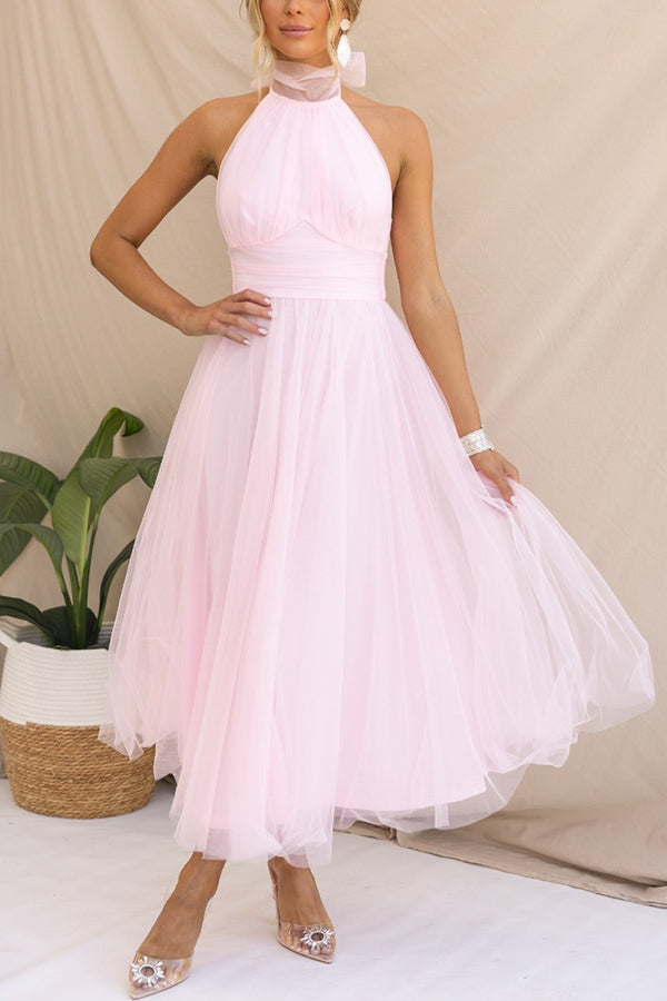 Elegant Tulle | Women's Dress with Flattering Silhouette | Perfect for Special Occasions