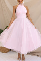 Elegant Tulle | Women's Dress with Flattering Silhouette | Perfect for Special Occasions