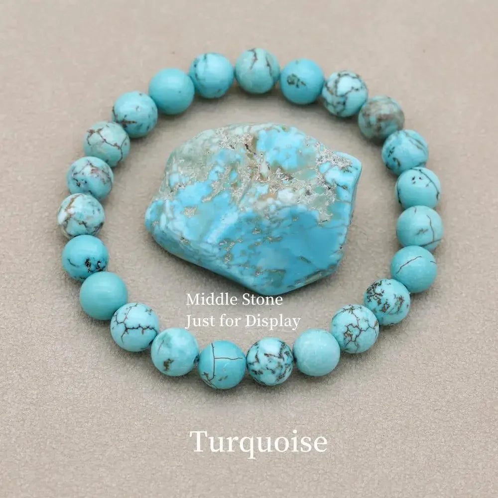 Elegant Turquoise Bracelet | Unique Design with Adjustable Fit | Timeless Jewelry for All Occasions 0