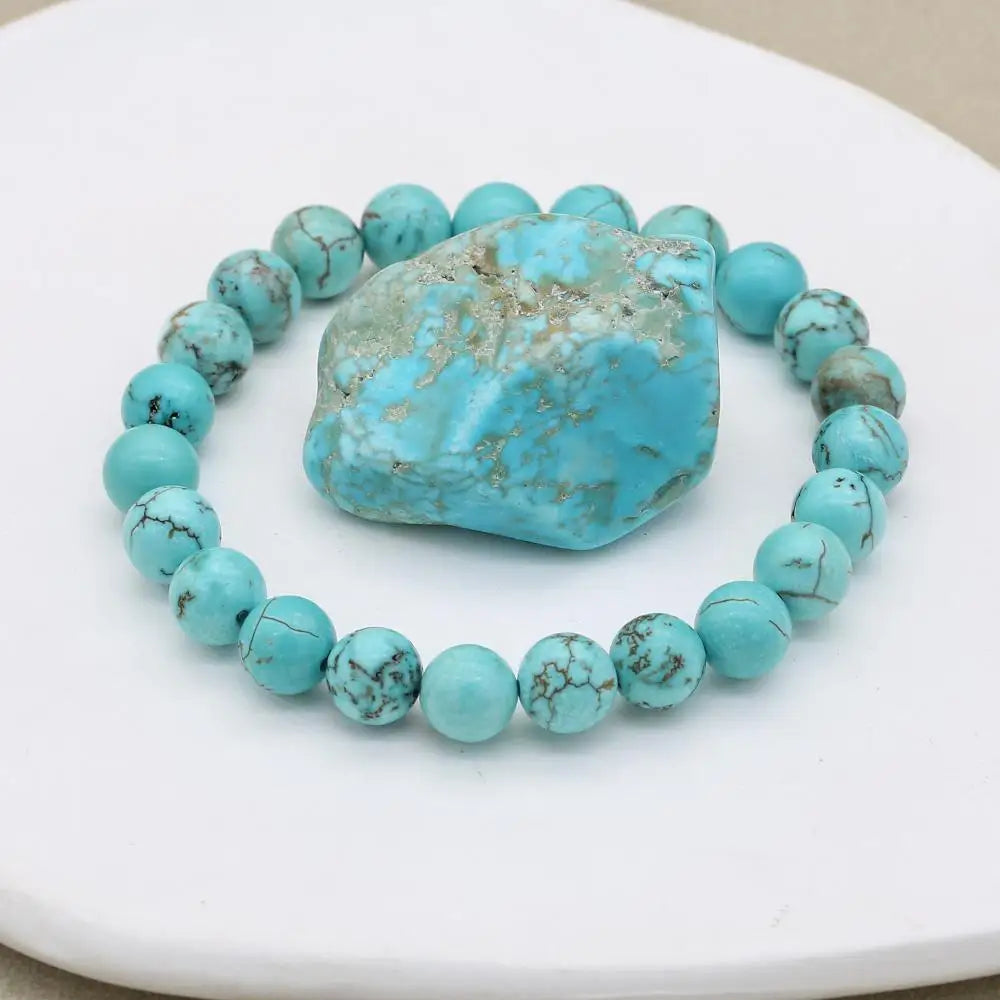 Elegant Turquoise Bracelet | Unique Design with Adjustable Fit | Timeless Jewelry for All Occasions 2