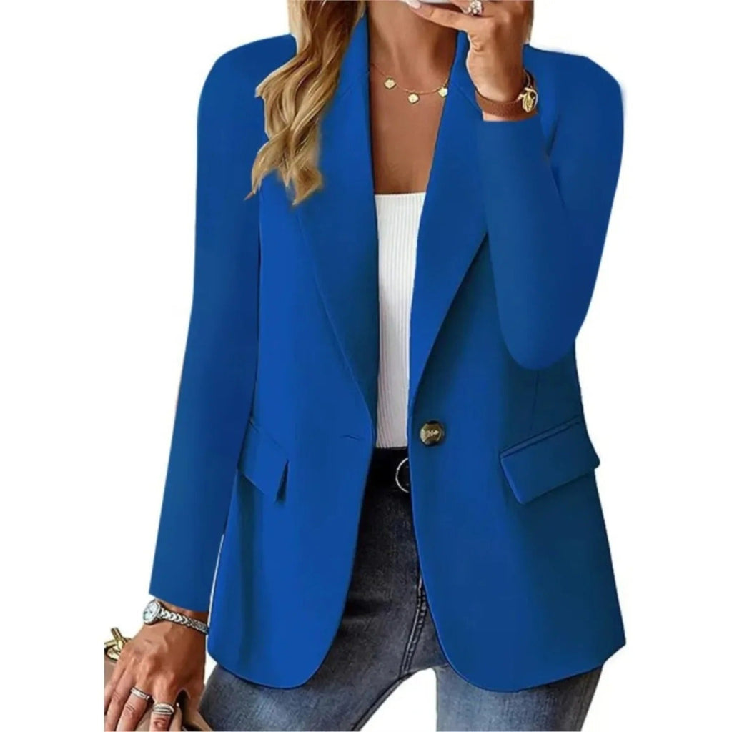Elegant Women's Blazer Jacket with Soft Structure | Versatile White Blazer for Effortless Styling