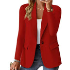 Elegant Women's Blazer Jacket with Soft Structure | Versatile White Blazer for Effortless Styling