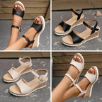 Elegant Women's Sandals with Cushioned Base | Versatile Comfort for All-Day Wear