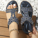 Faye Collection | Women's Sandals with Orthopedic Arch Support | Bohemian Style for All-Day Comfort