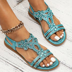 Faye Collection | Women's Sandals with Orthopedic Arch Support | Bohemian Style for All-Day Comfort