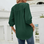 Femma | Women's Blouse with Collared Design & Loose Fit | Stylish Comfort for Any Occasion 1