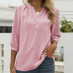 Femma | Women's Blouse with Collared Design & Loose Fit | Stylish Comfort for Any Occasion 5