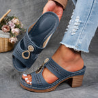 Finley | Women's Sandals with Rhinestone Accents | Orthopedic Support for All-Day Comfort
