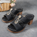 Finley | Women's Sandals with Rhinestone Accents | Orthopedic Support for All-Day Comfort