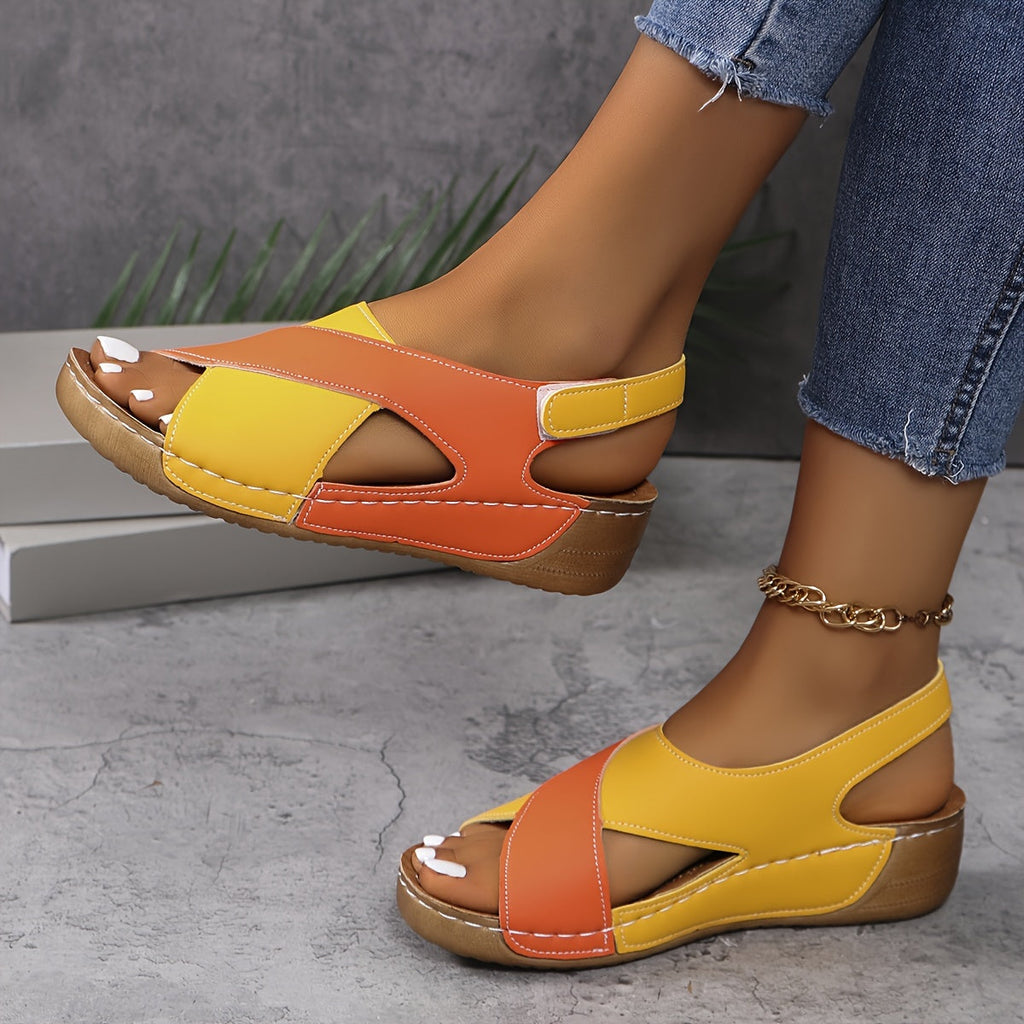 Flavia | Women's Sandals with Cushioned Insole | Adjustable Straps for All-Day Comfort